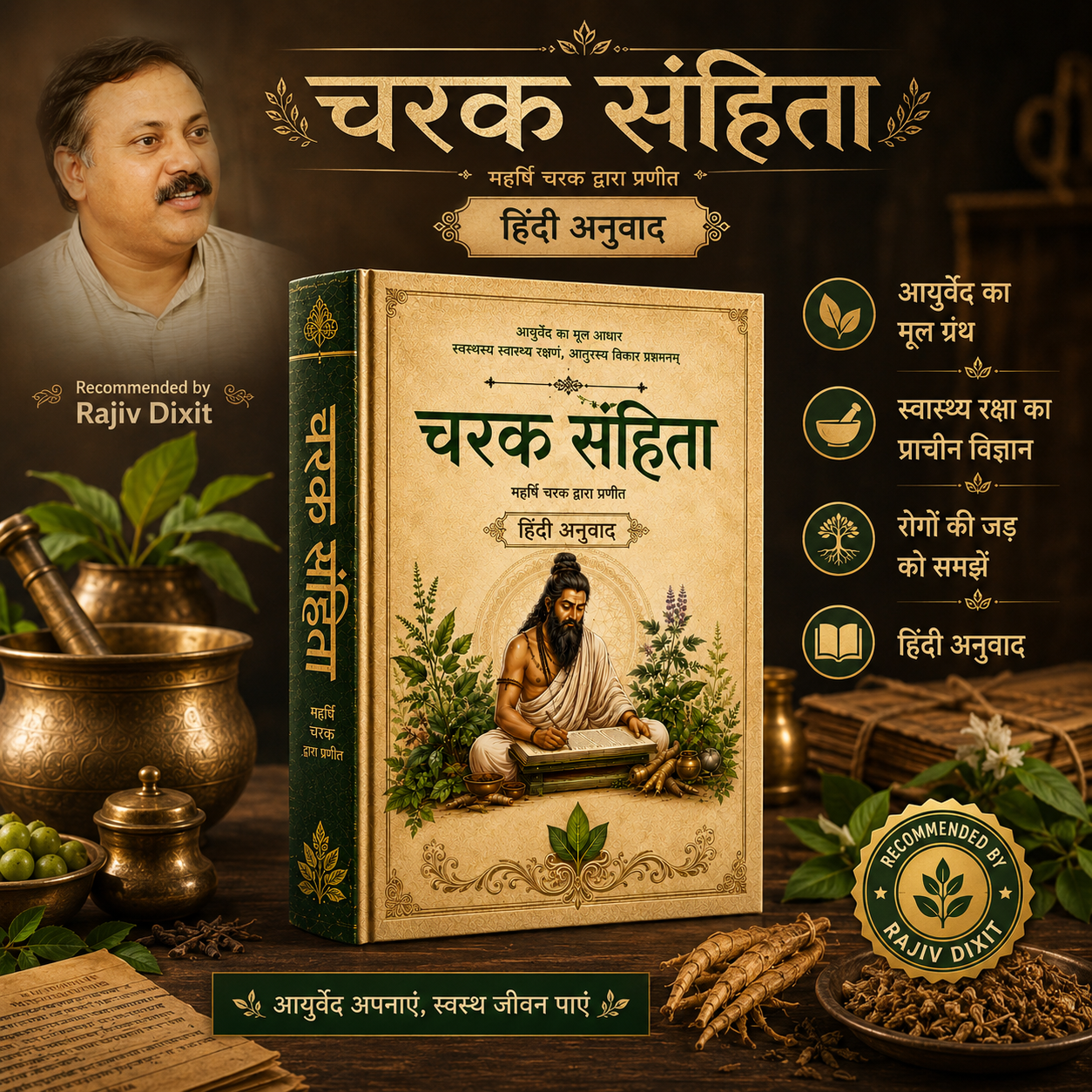 चरक संहिता – आयुर्वेद का असली ज्ञान (हिंदी में)