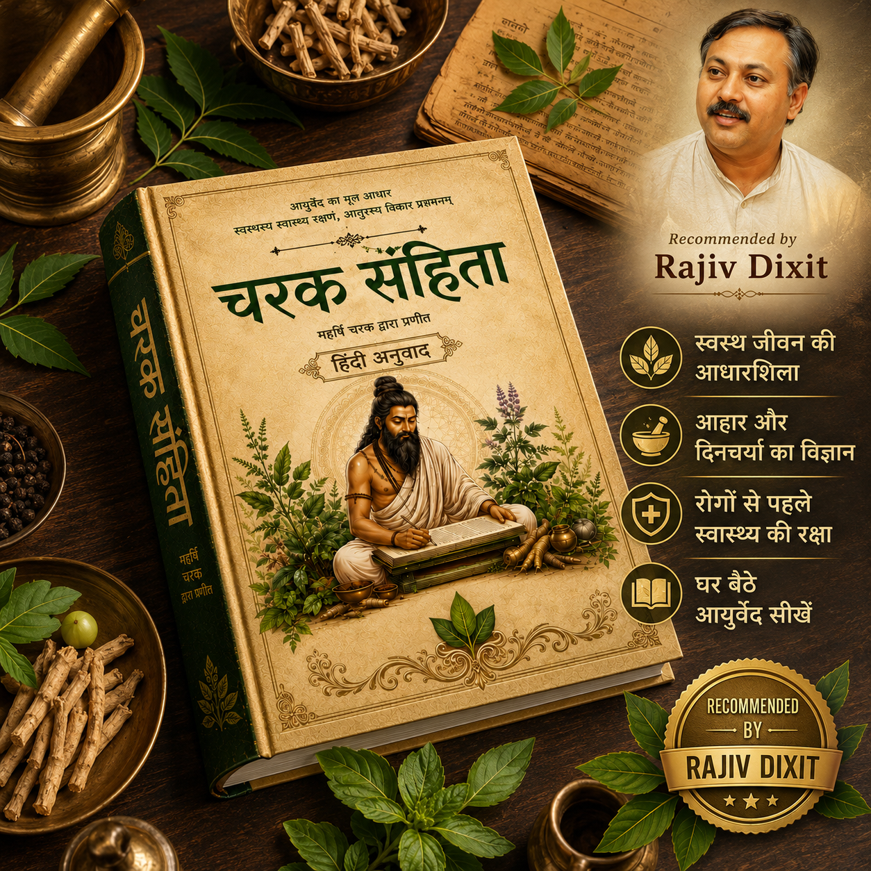 चरक संहिता – आयुर्वेद का असली ज्ञान (हिंदी में)